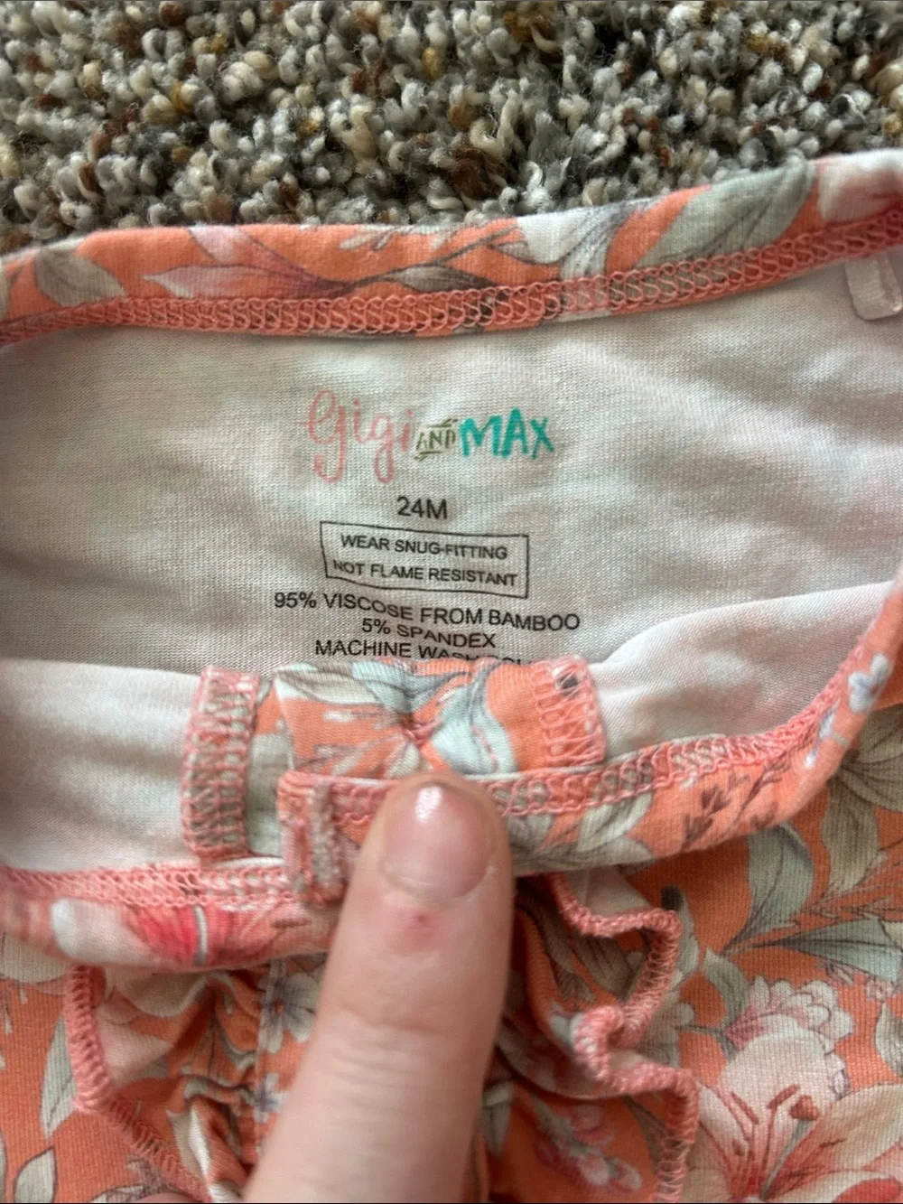 floral bamboo pajamas!